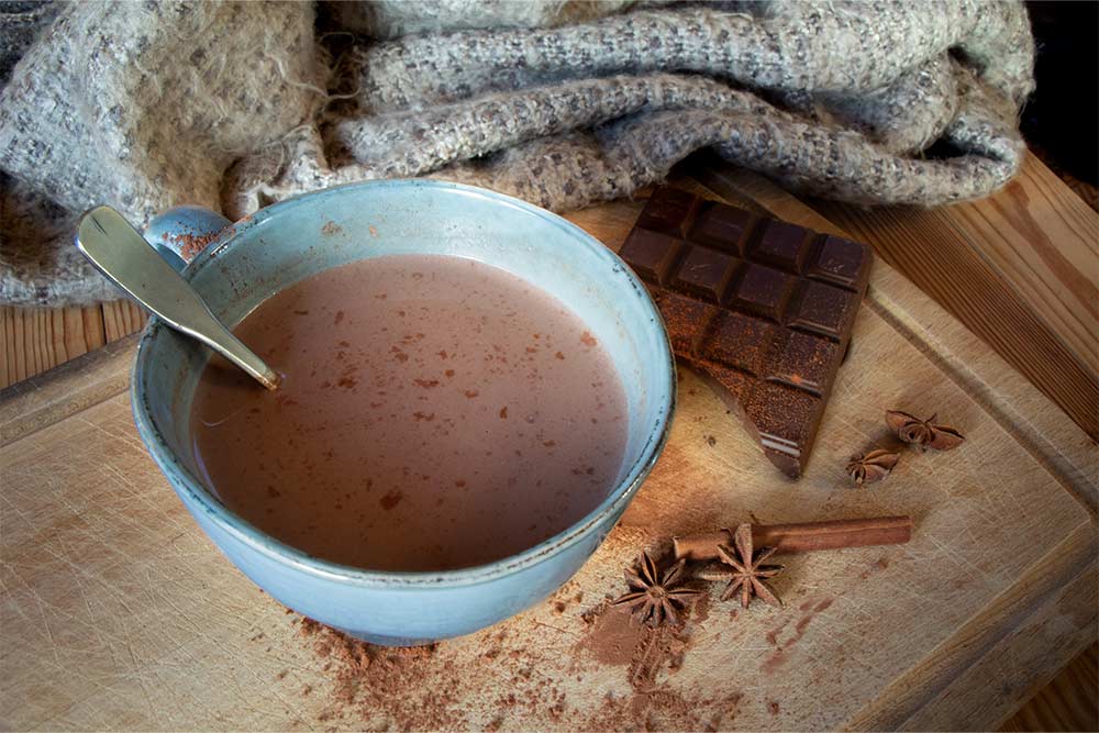 Chocolat chaud au chaï - Les Chocomaniaks